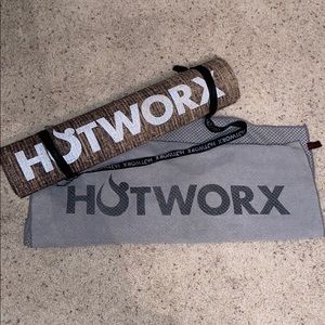 Hotworx mat and towel